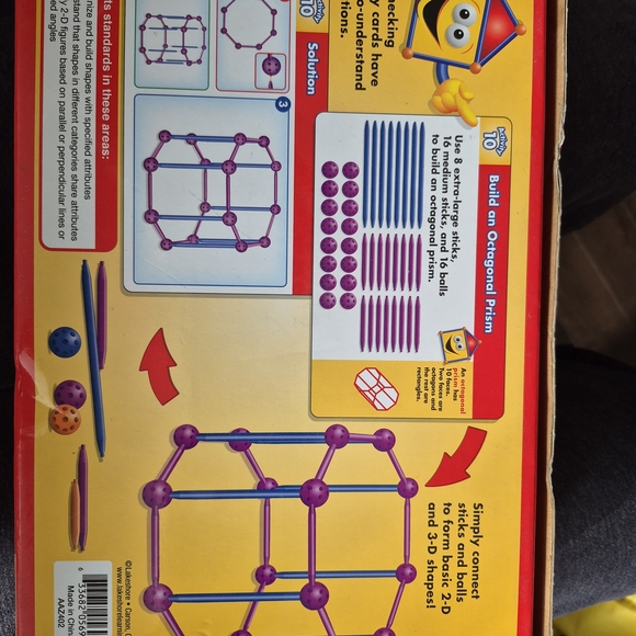 Colorful Geometric Building Set for Kids - Picture 1 of 4